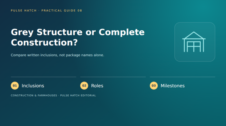 Grey Structure or Complete Construction? — planning overview