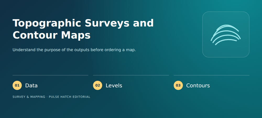 Topographic Surveys and Contour Maps